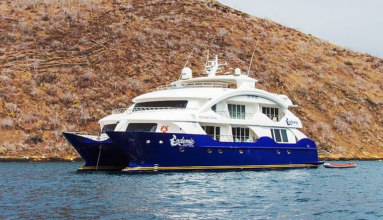 Galapagos-boat-Endemic